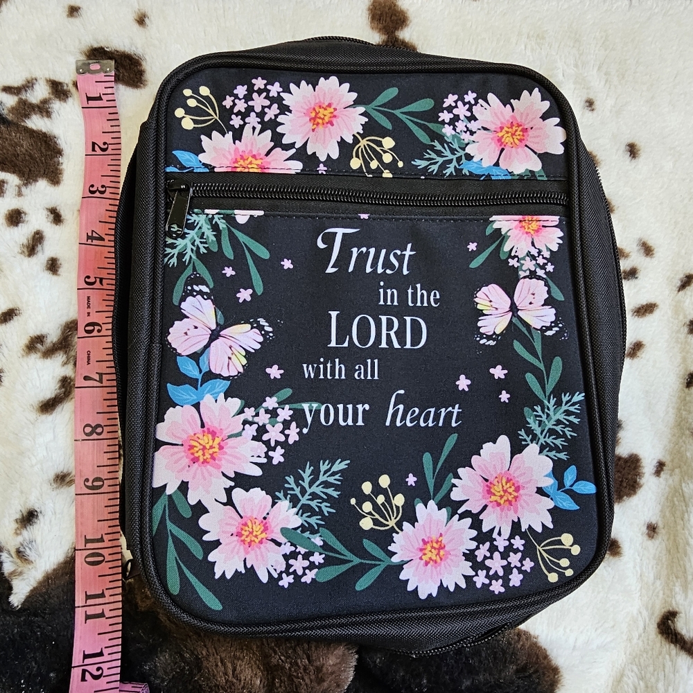 Floral Bible cover